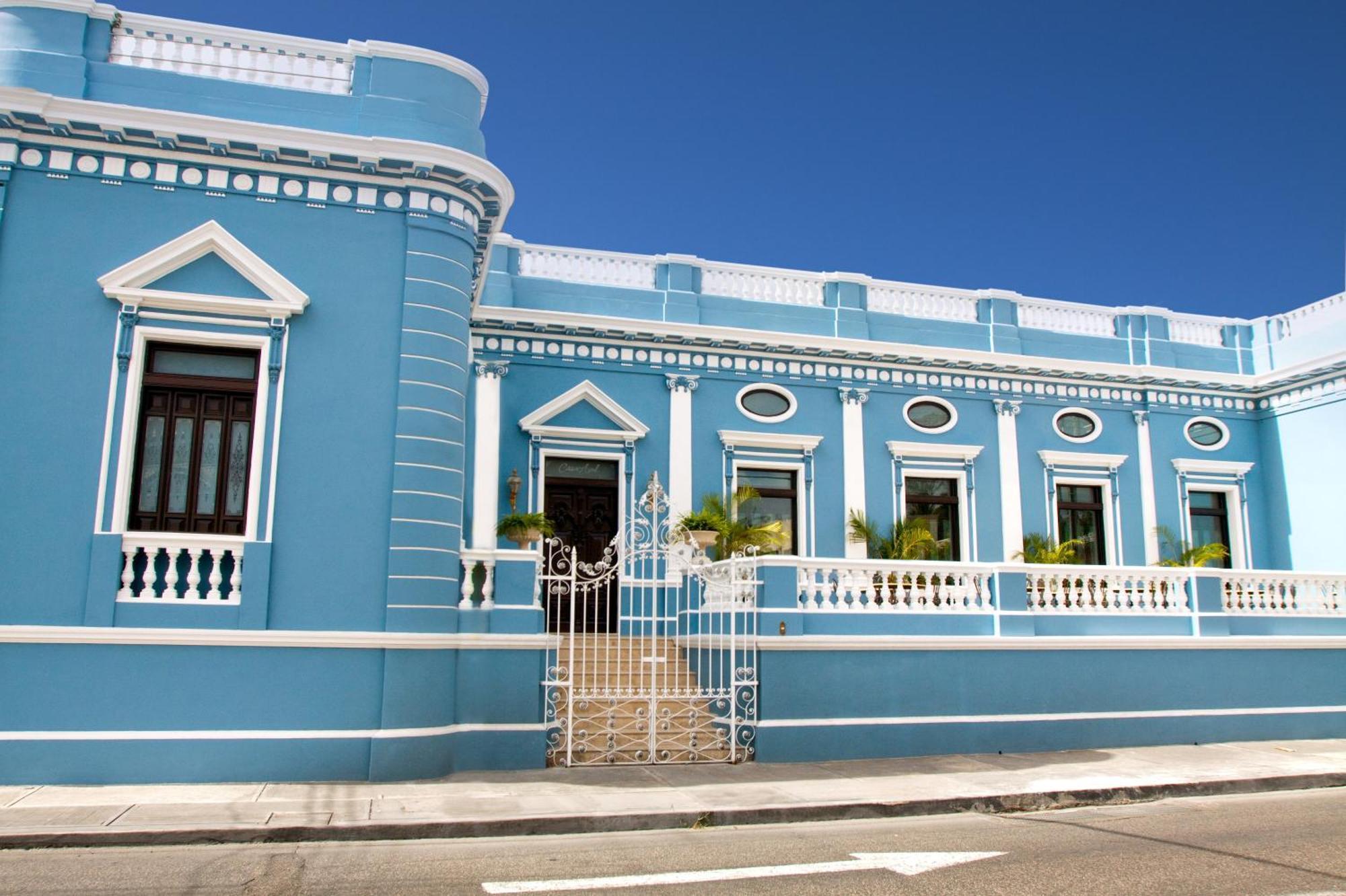Hotel Casa Azul Monumento Historico Mérida Zewnętrze zdjęcie