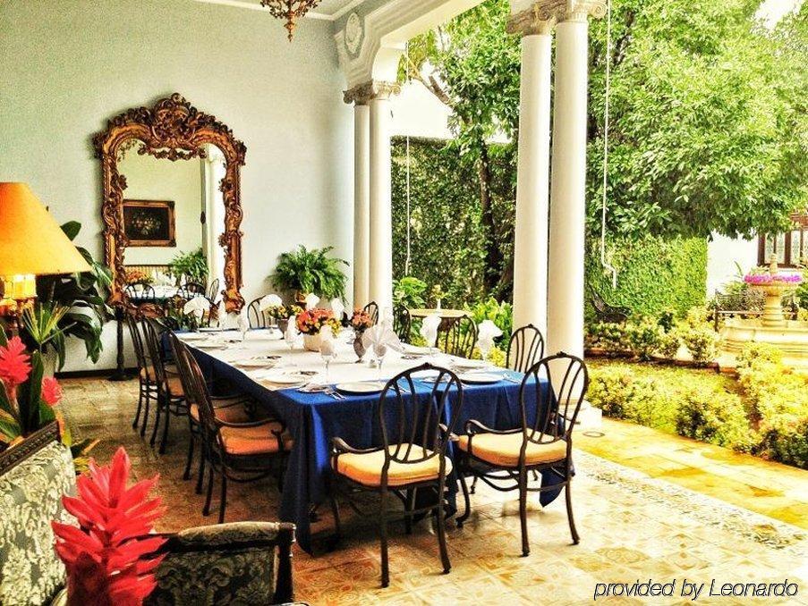 Hotel Casa Azul Monumento Historico Mérida Restauracja zdjęcie